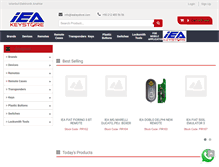 Tablet Screenshot of ieakeystore.com